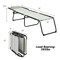 Folding Heightening Design Beach Lounge Chair with Pillow for Patio